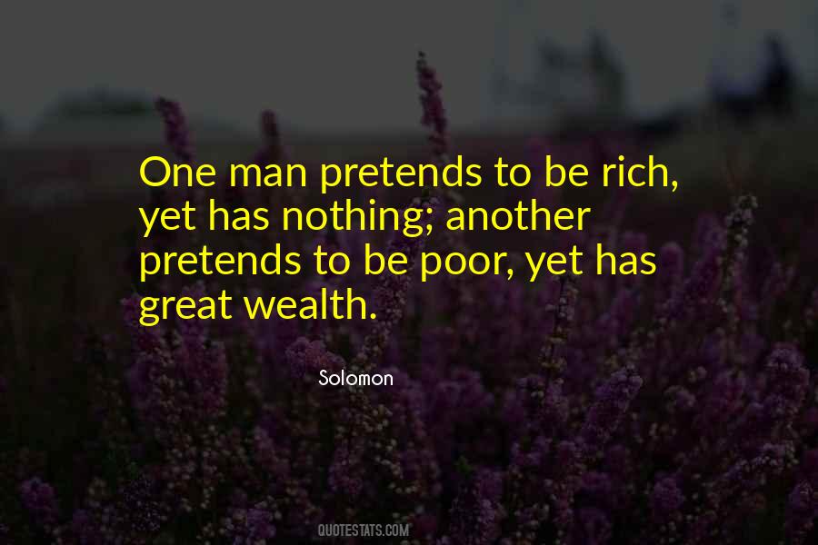 Poor Man Rich Man Quotes #866040