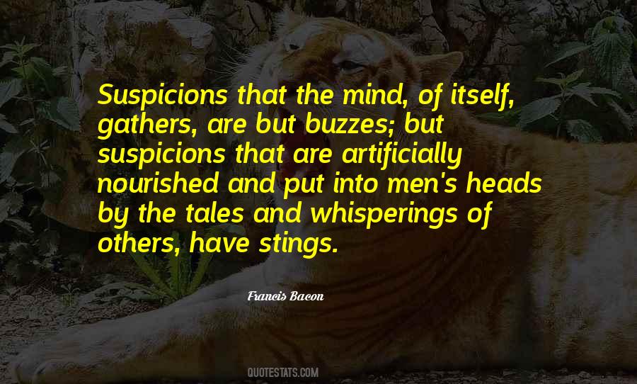 Quotes About Suspicions #1103288