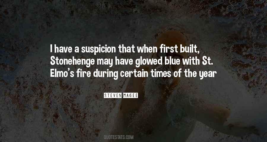 Quotes About Suspicions #867457