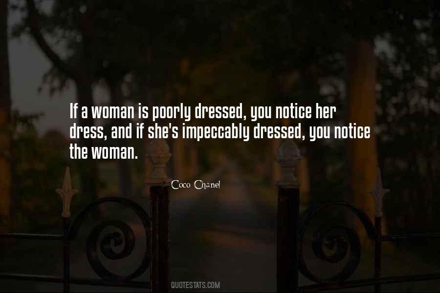 Poorly Dressed Quotes #233270