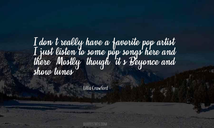 Pop Artist Quotes #361940