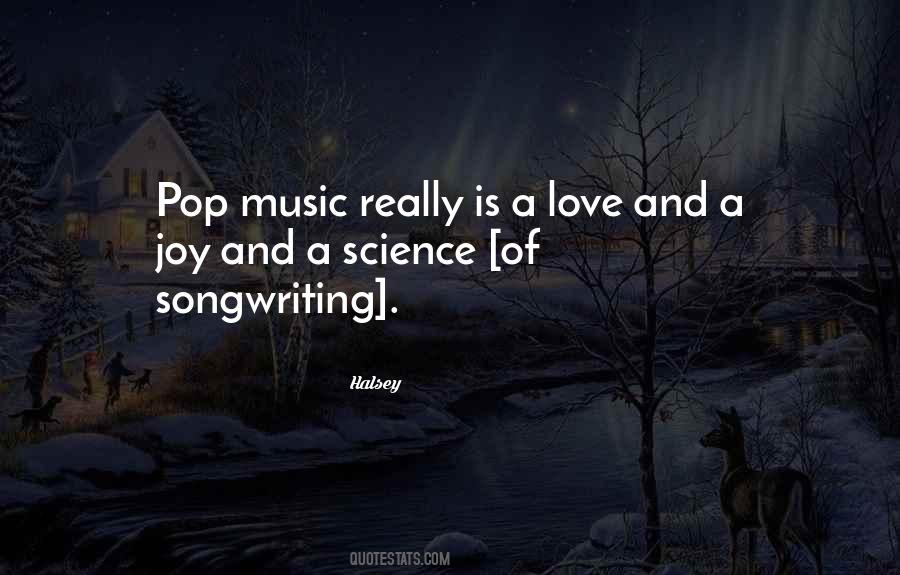 Pop Music Love Quotes #1204796