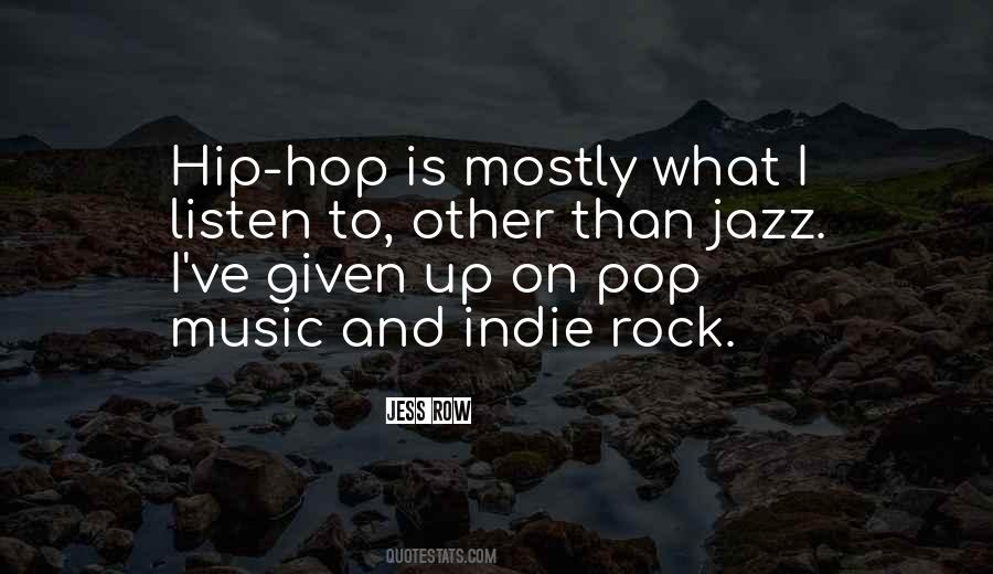 Pop Rock Music Quotes #1172710