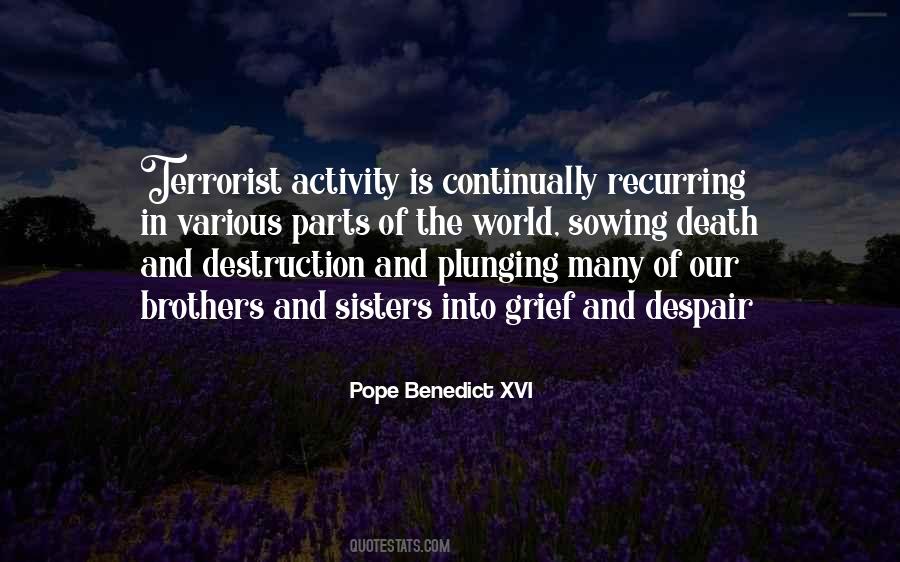 Pope Benedict Quotes #195872