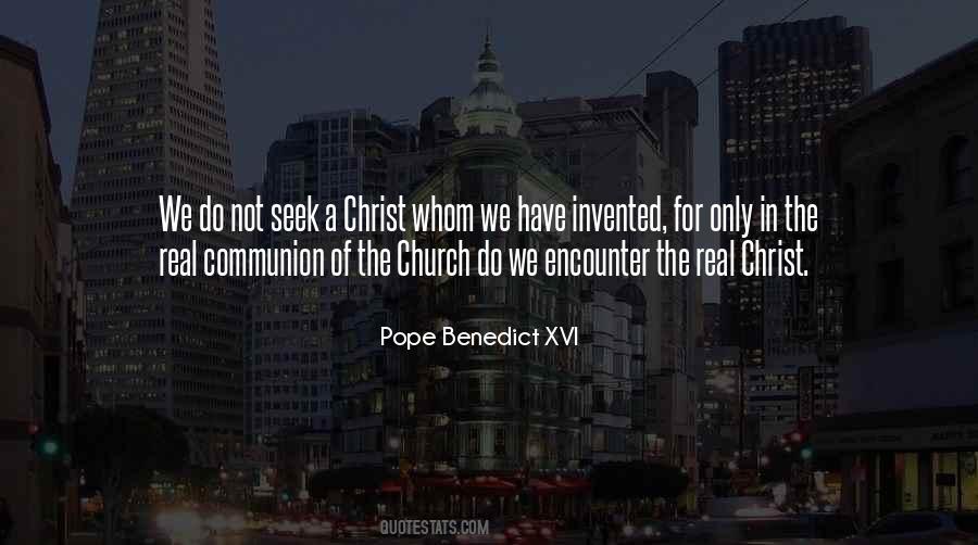 Pope Benedict Quotes #458156