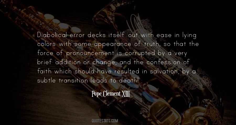 Pope Clement Quotes #1384599