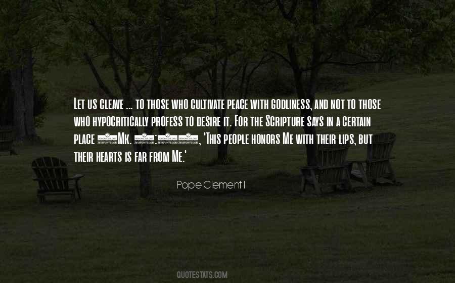 Pope Clement Quotes #682345