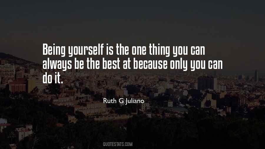 Quotes About Being Yourself Inspirational #203453