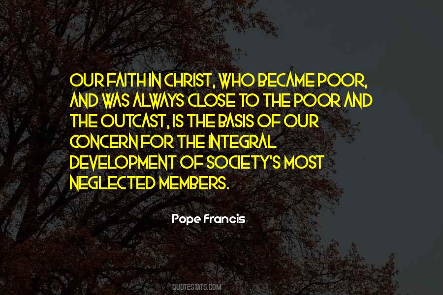 Pope Francis Poor Quotes #1069960