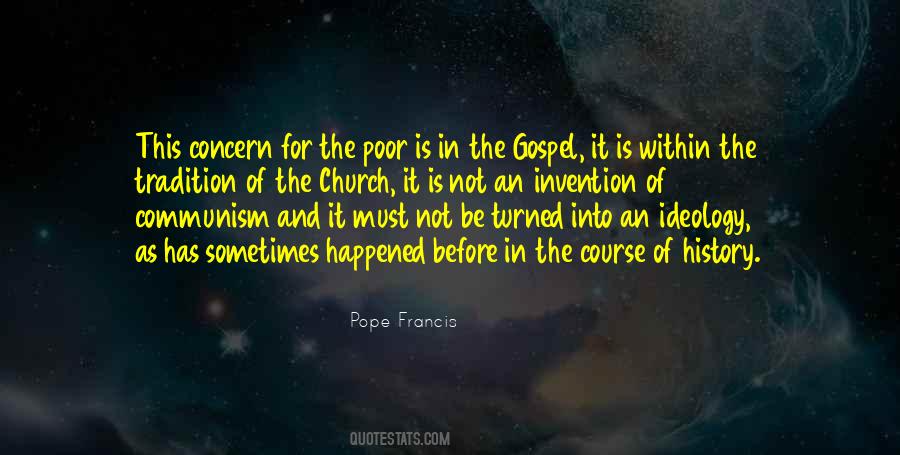 Pope Francis Poor Quotes #126092