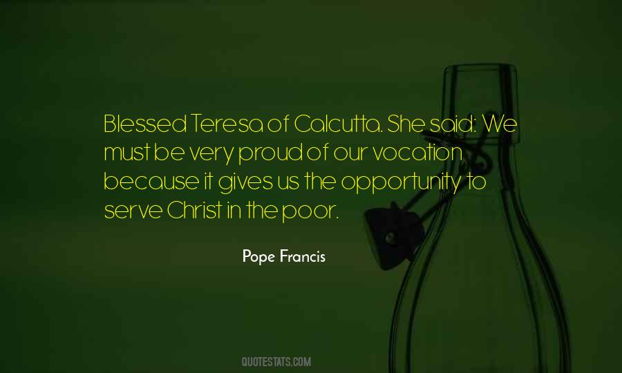 Pope Francis Poor Quotes #1618560