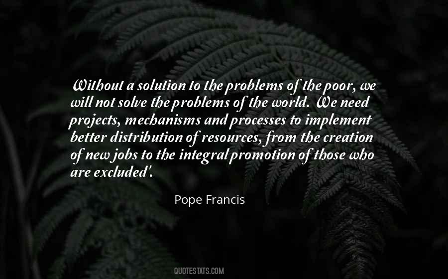 Pope Francis Poor Quotes #84963