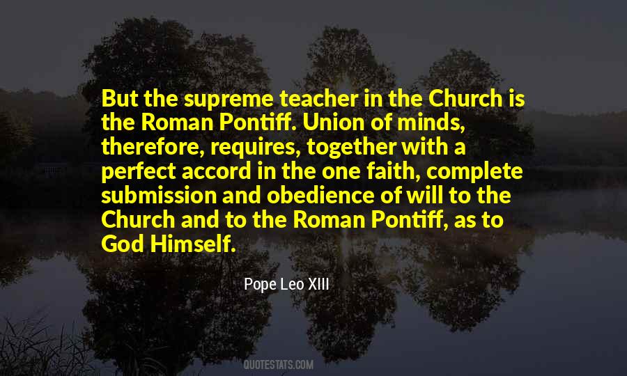 Pope Leo Quotes #1389668
