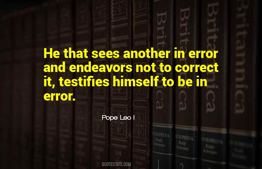 Pope Leo Quotes #177442
