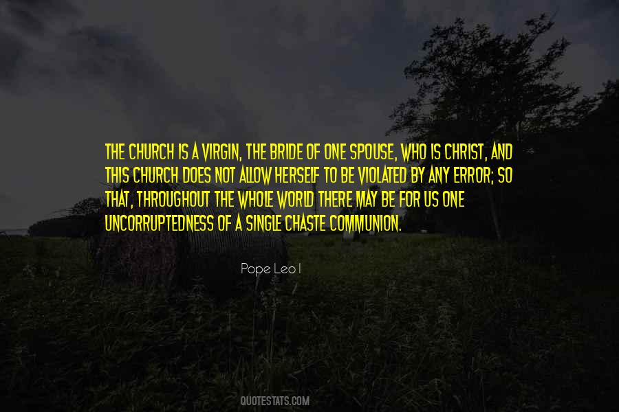 Pope Leo Quotes #1792448