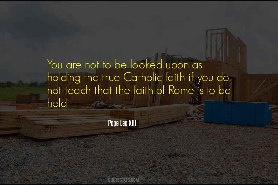 Pope Leo Quotes #6504