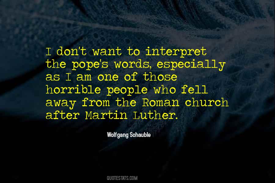 Pope Quotes #1041384