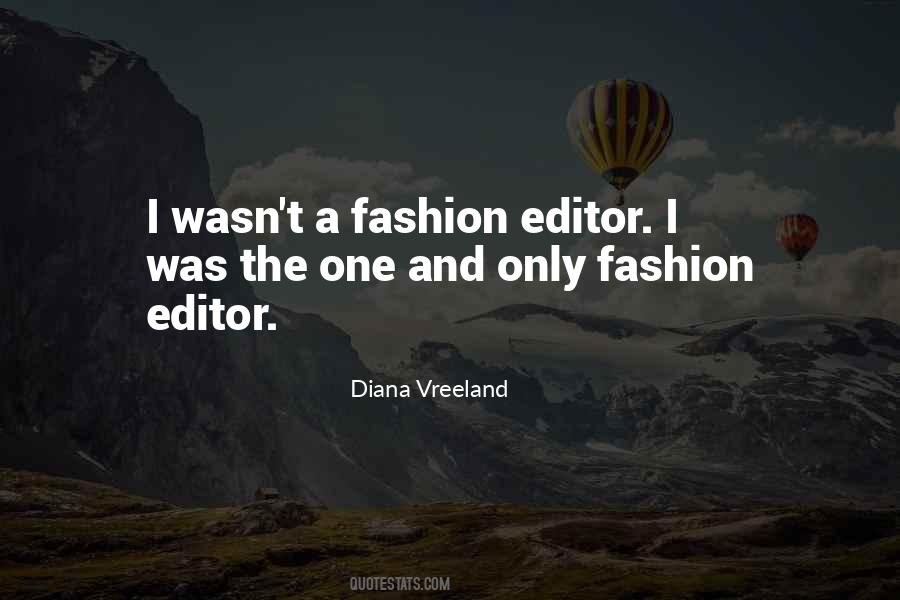 Quotes About Diana Vreeland #530381