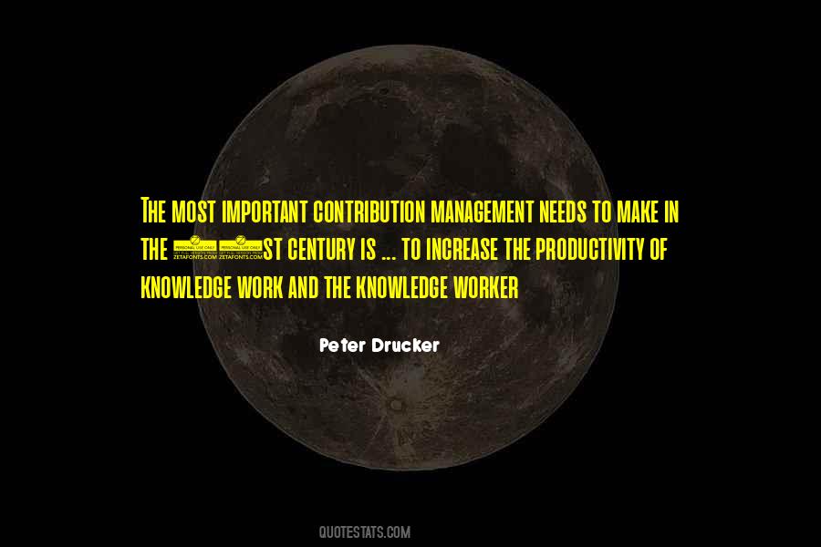 Quotes About Peter Drucker #226831