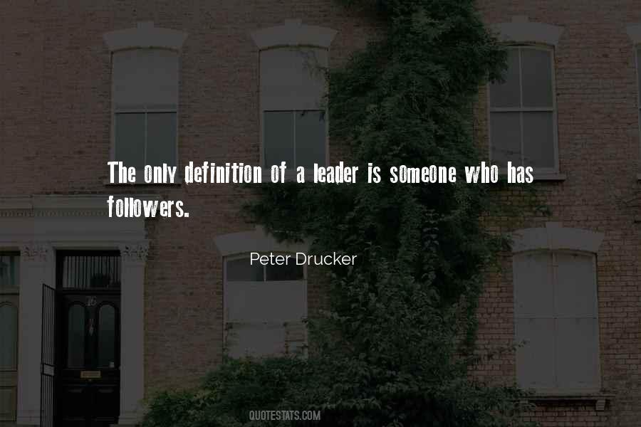 Quotes About Peter Drucker #263556
