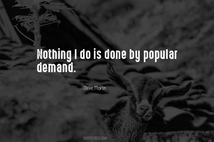 Popular Demand Quotes #1616883