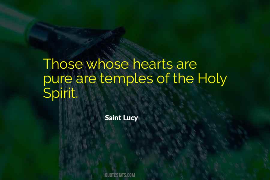 Quotes About Saint Lucy #501650