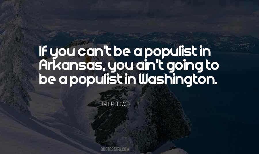 Populist Quotes #1482021