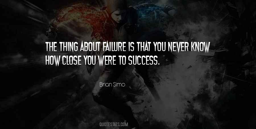 Quotes About About Failure #1515296