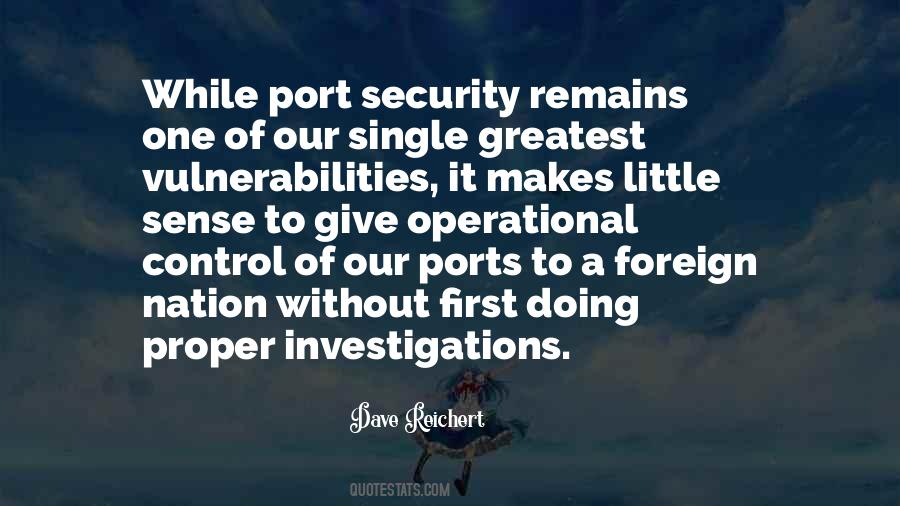Port Security Quotes #1010731
