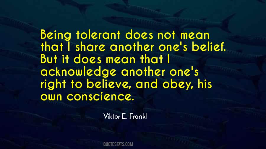 Quotes About Being Tolerant #967610