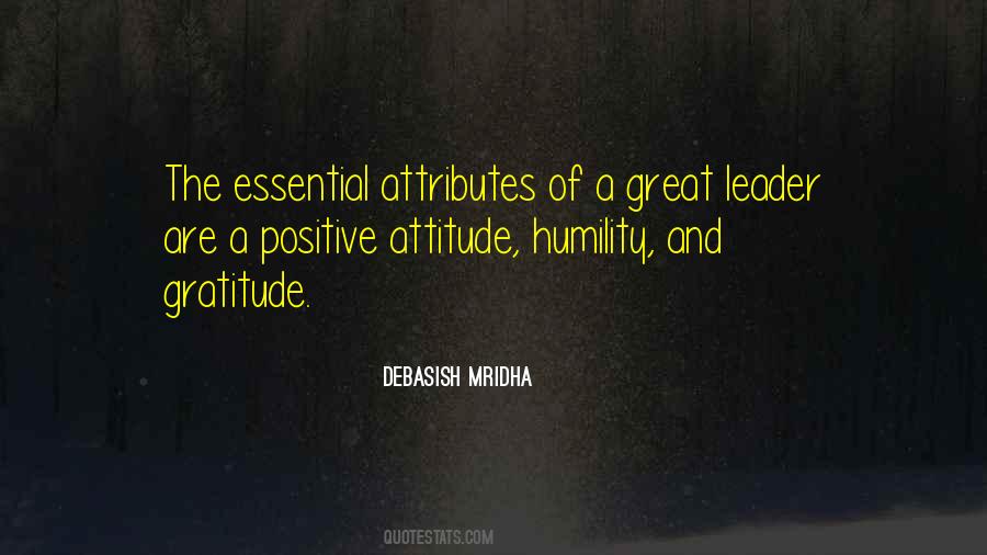 Positive Attributes Quotes #342545