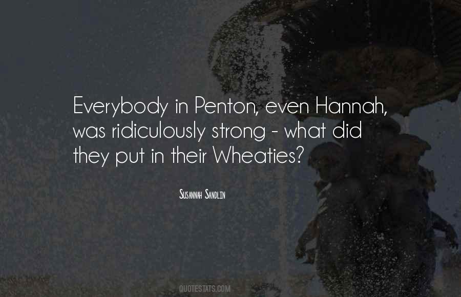 Quotes About Susannah #1067312