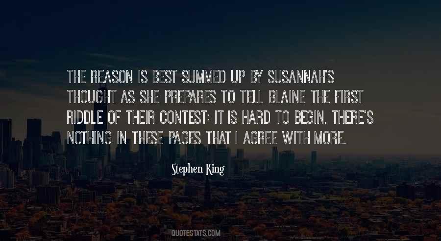 Quotes About Susannah #1266072
