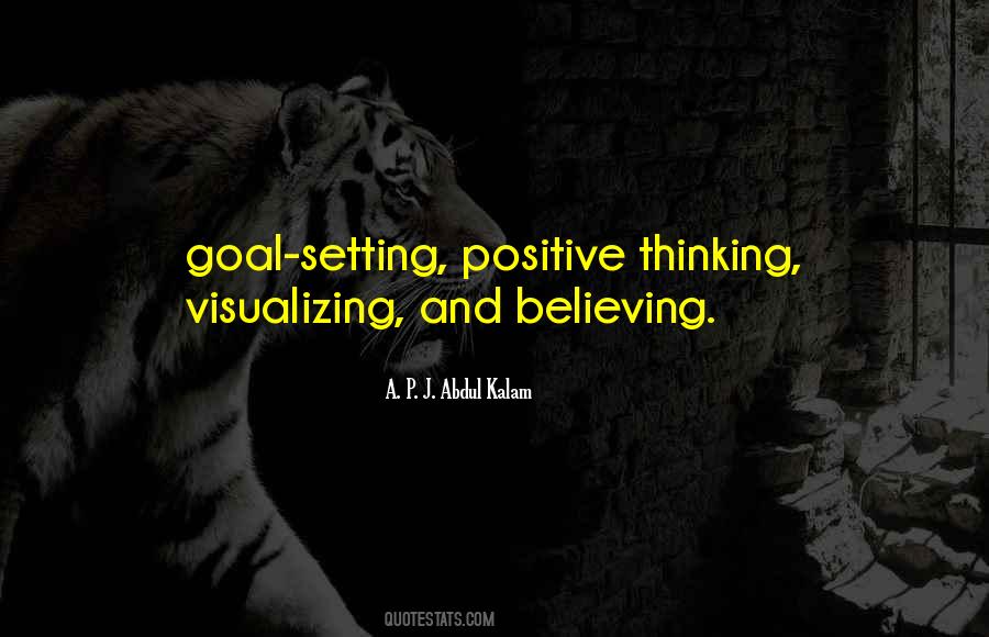 Positive Goal Quotes #803980