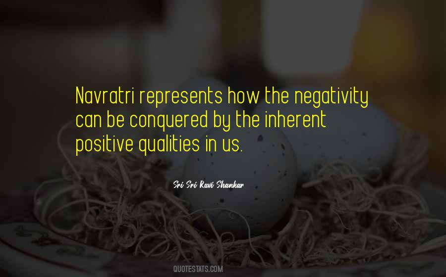 Positive Qualities Quotes #161978