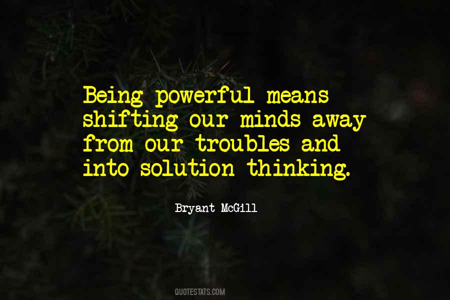 Positive Solutions Quotes #1722396