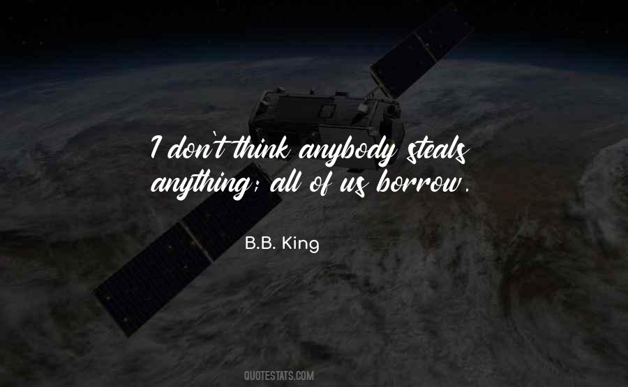 Quotes About B B King #913581