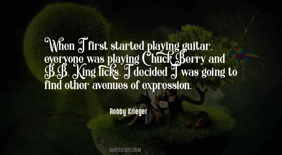 Quotes About B B King #946925