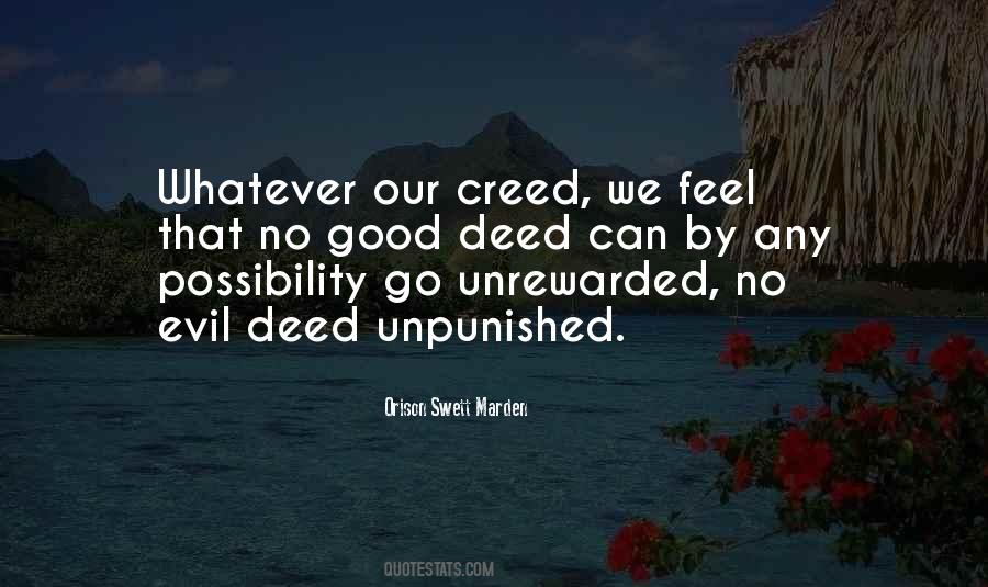 Possibility Of Evil Quotes #1468525