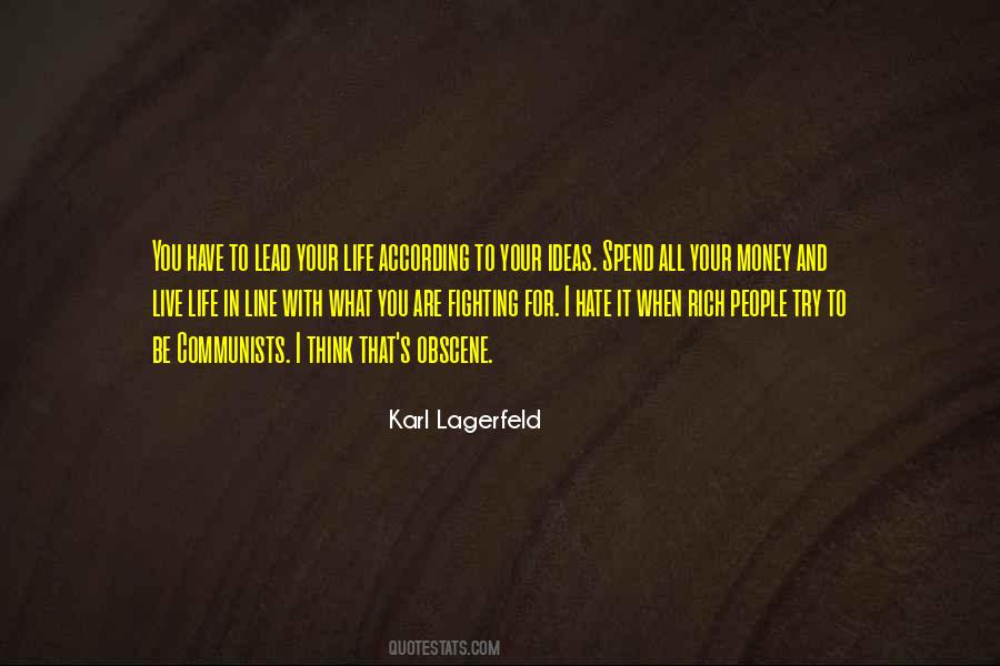 Quotes About Karl Lagerfeld #104507