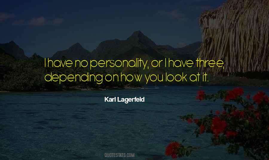 Quotes About Karl Lagerfeld #251709
