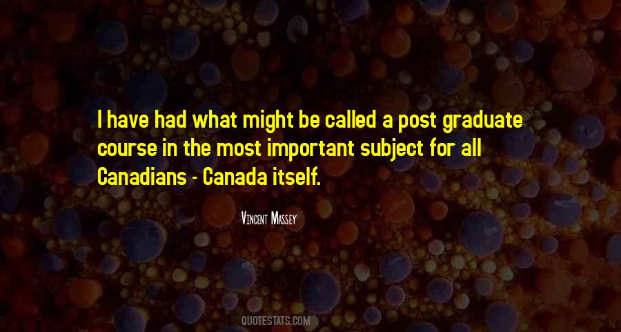Post Graduate Quotes #489652