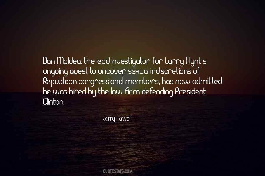 Quotes About Larry Flynt #1216783