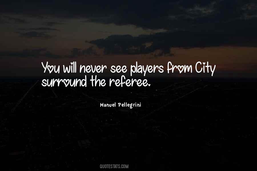 Quotes About Manuel Pellegrini #1177382