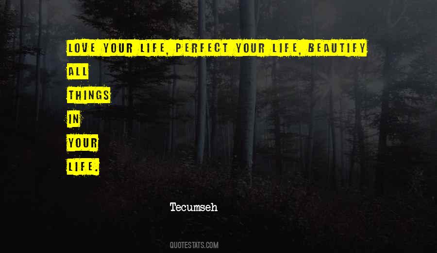 Quotes About Tecumseh #1148708