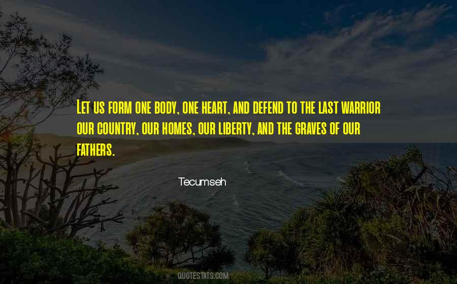 Quotes About Tecumseh #1500428