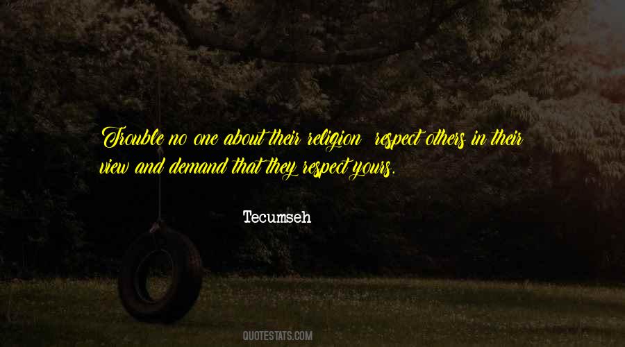 Quotes About Tecumseh #455646
