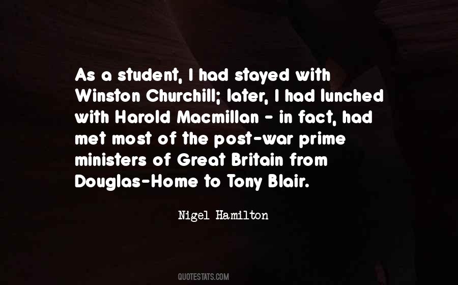 Post War Britain Quotes #1137620