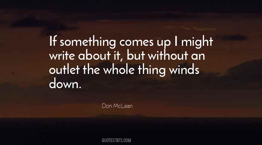 Quotes About Don Mclean #1244657