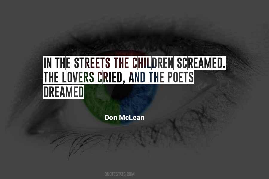 Quotes About Don Mclean #687981